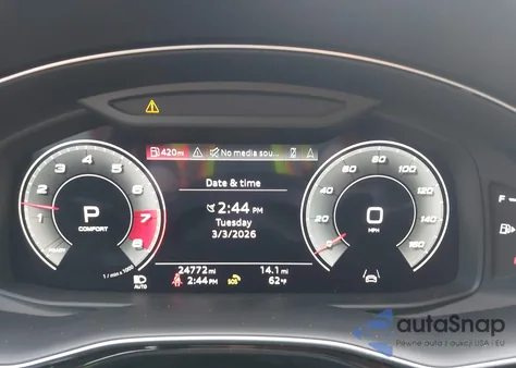 2022 Audi Sq8 Prestige Tfsi Quattro Tiptronic из США, поврежденный, VIN WA1CWBF13ND030174